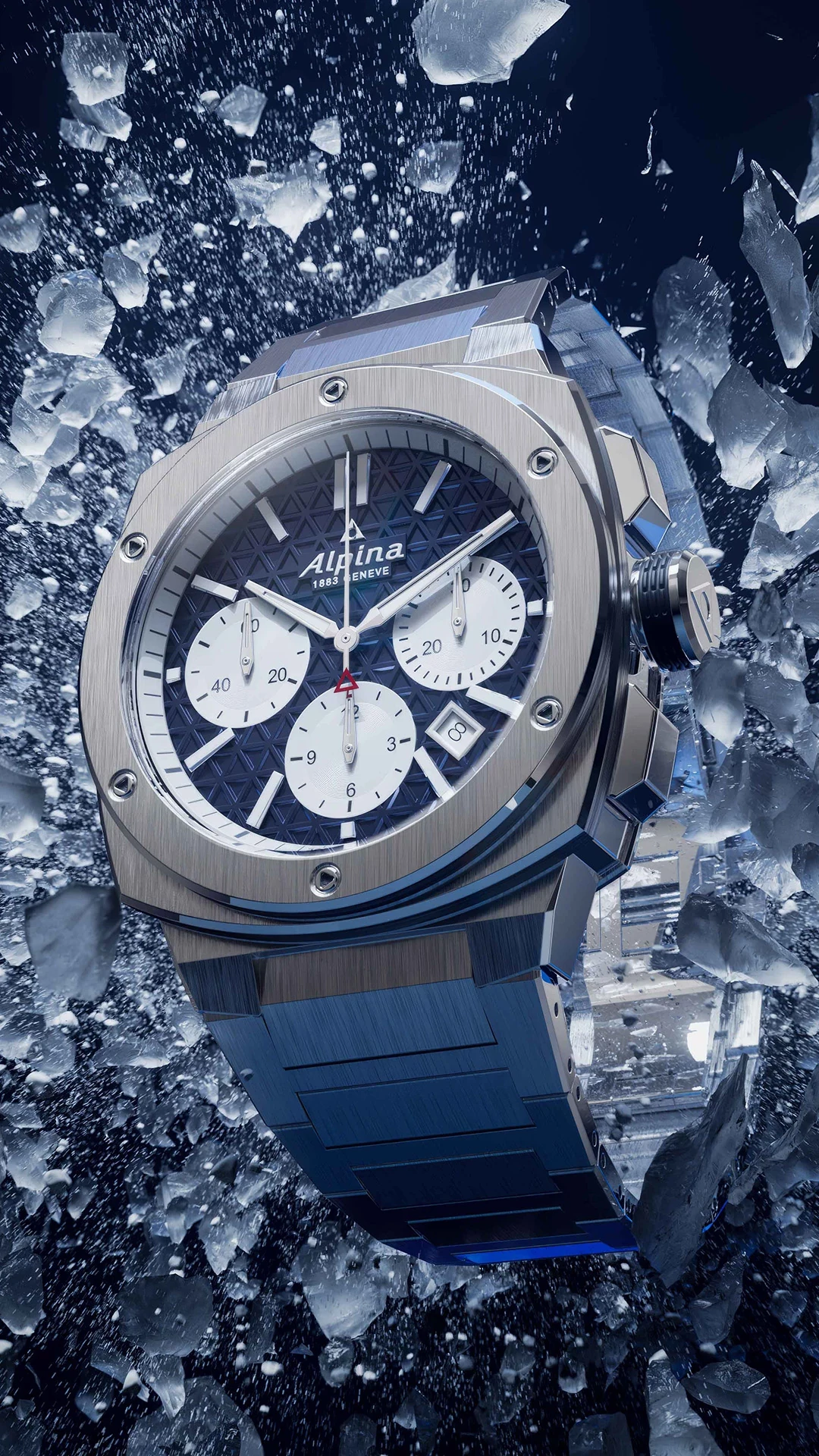 ALPINA オートマチック　クロノグラフ ALPINA オートマチック クロノグラフ ALPINA オートマチッククロノグラフ